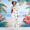Sailboat pattern pants