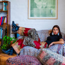 Mandala Pattern Boho Flare Pants