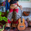 Mandala Pattern Boho Flare Pants