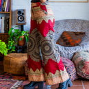 Mandala Pattern Boho Flare Pants