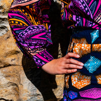 Bright Urban Bohemian A-Line Skirt