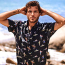 Mens Surfer Pattern Shirt