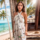 Sailboat Pattern Fourway Dress