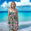 Jungle and Sunflowers Fourway Dress