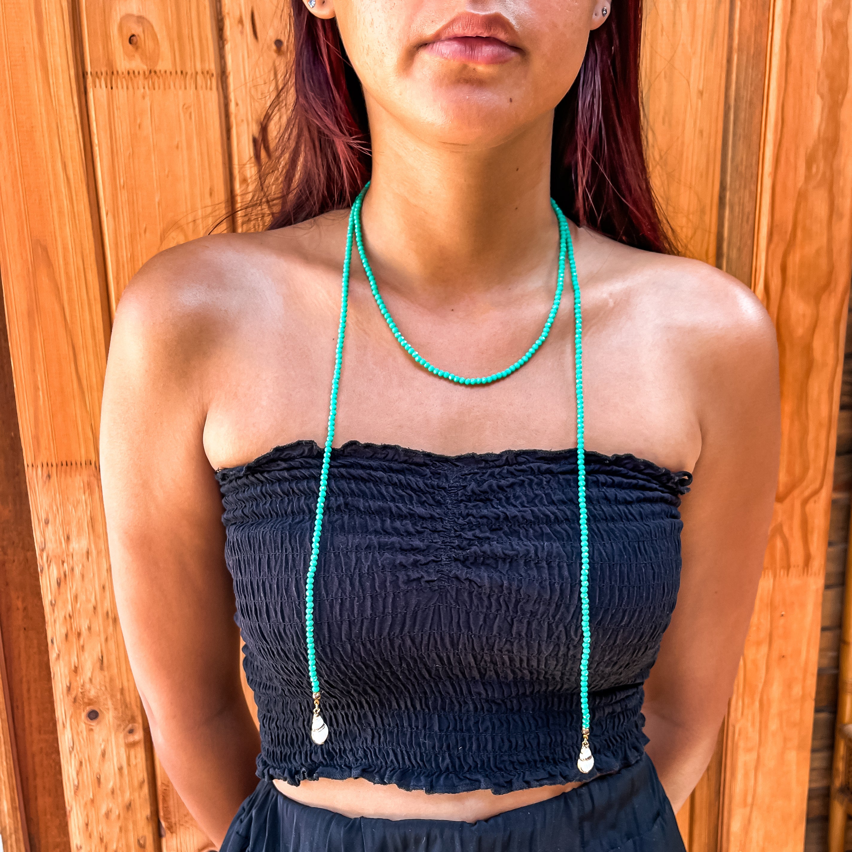 Green wrap Necklace