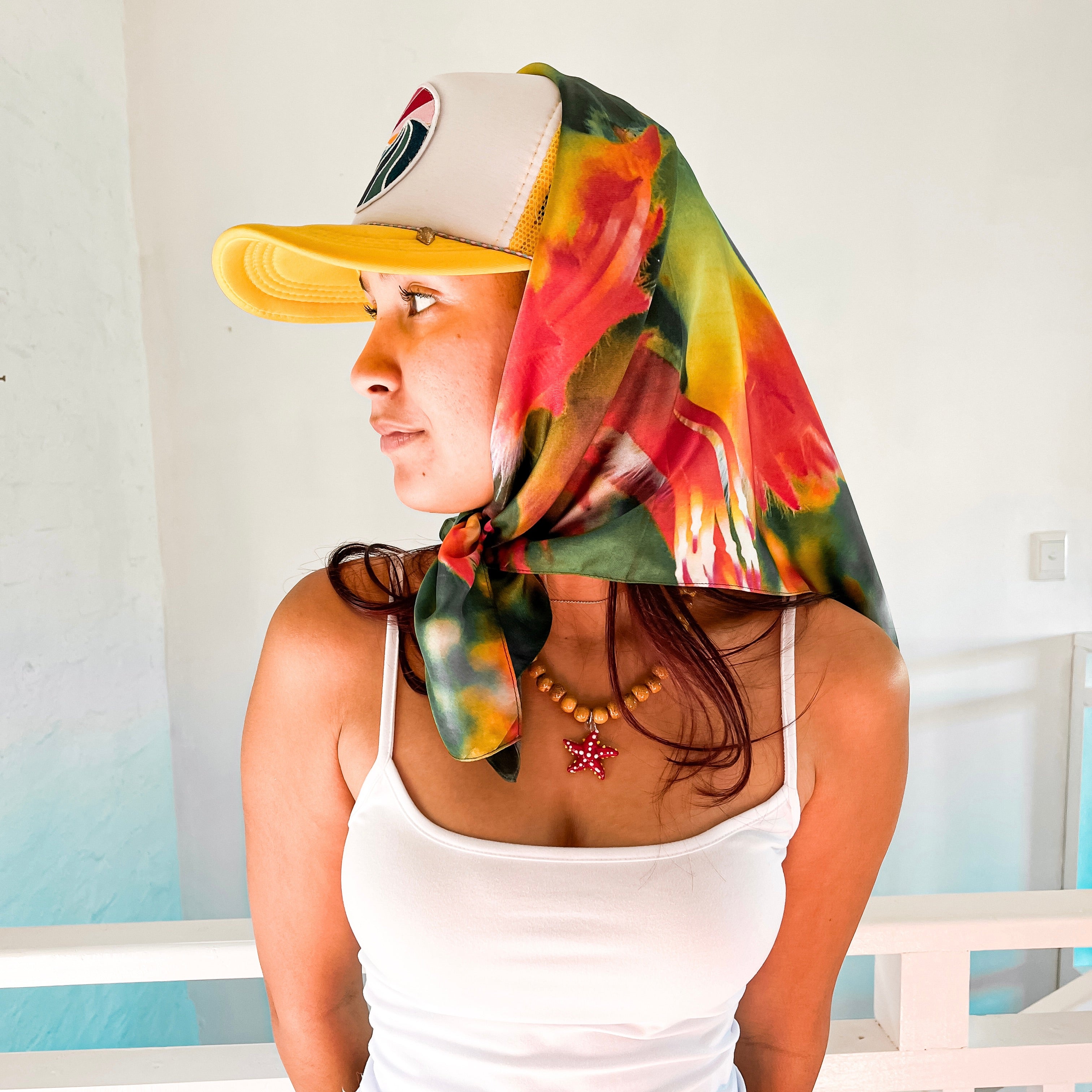 PRINTED SILK SCARVES